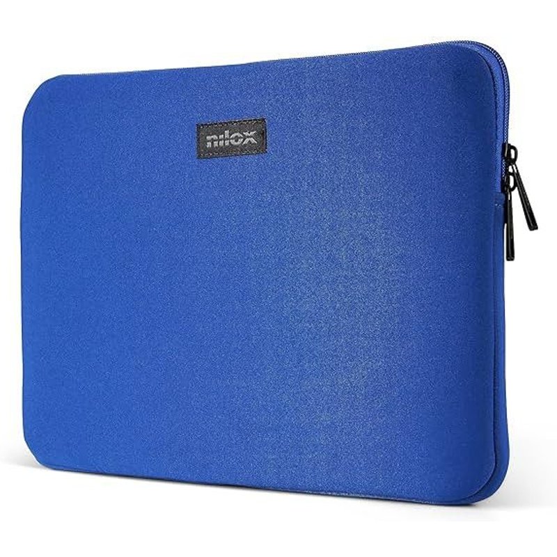Nilox Tech Custodia Notebook 17.3" Azzurro Imbottita Antishock Compatta
