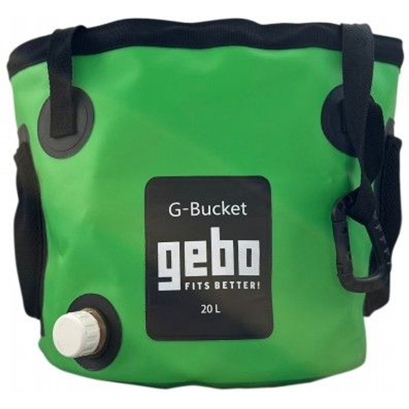 Seau 20 litres PVC 0,9 mm avec kit de réparation G-Bucket GEBO