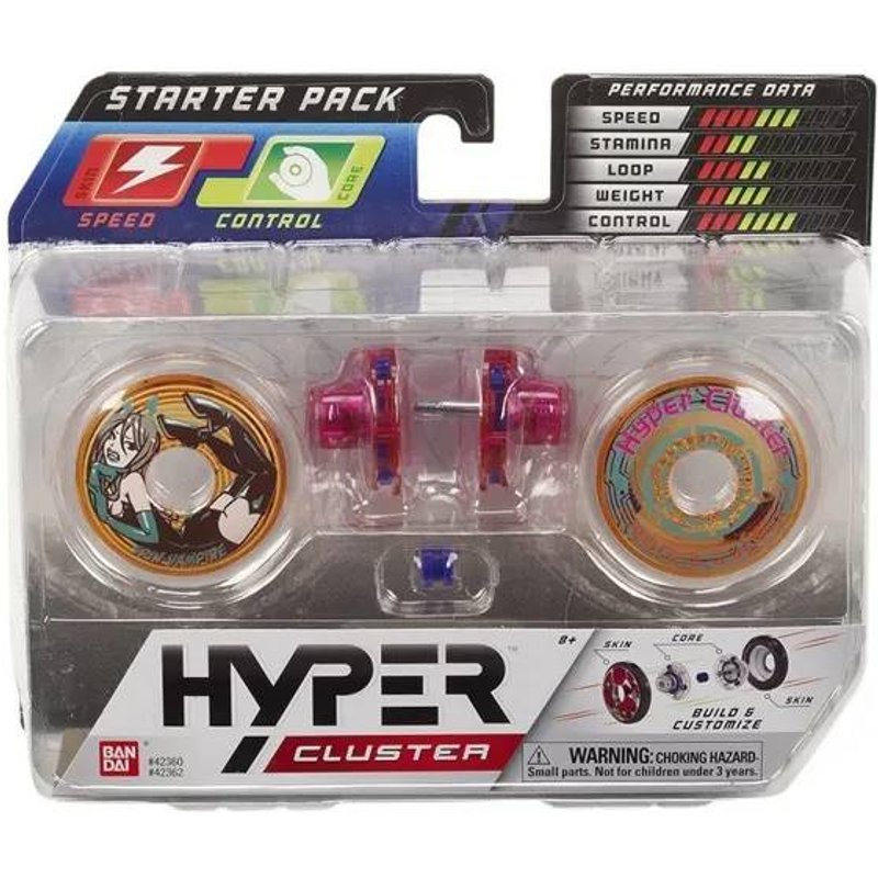 Bandai Starter Yoyo Hyper Cluster Coffret de demarrage jouet jeu