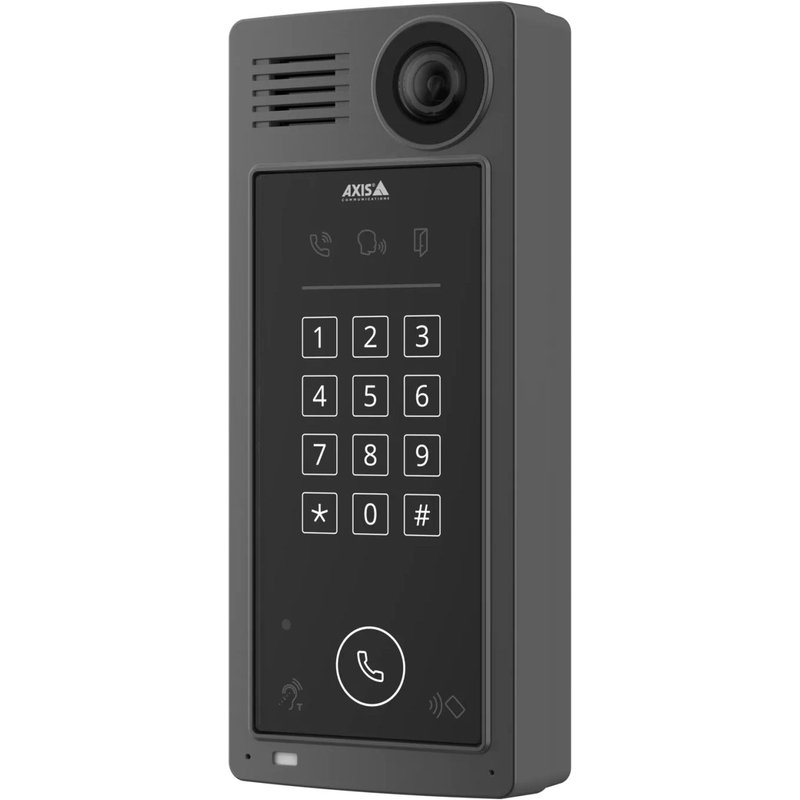 Axis 02026-001 Kit de sonnette de porte Noir, Gris