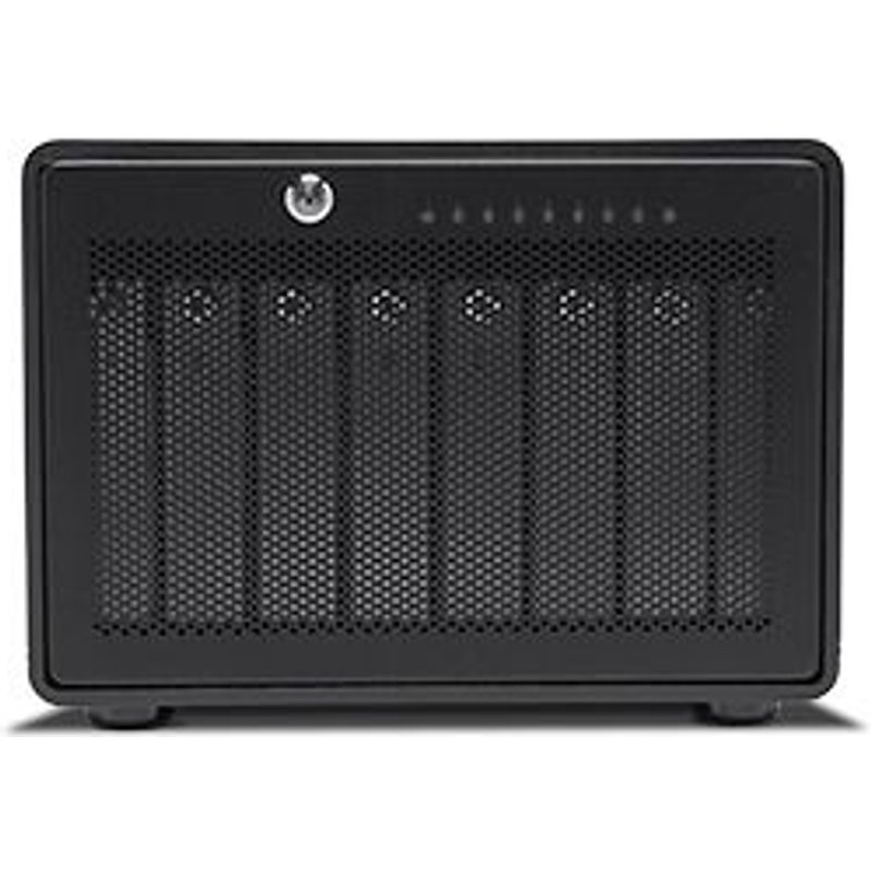 OWC ThunderBay 8 boîtier de disques 0 To Tower Noir