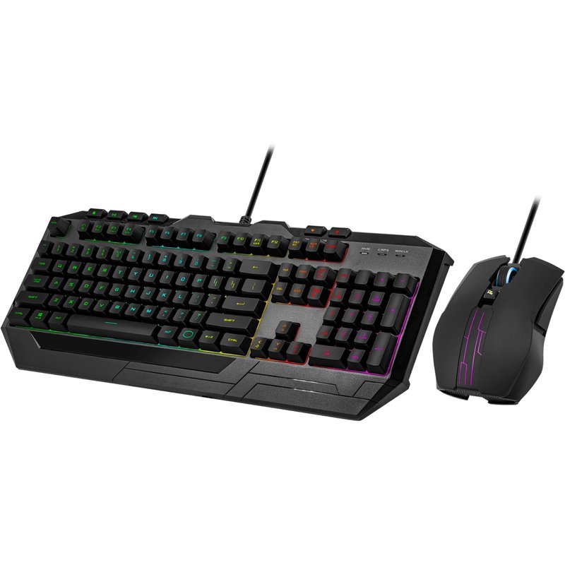 Cooler Master Peripherals DEVASTATOR 3 RGB clavier Gaming USB QWERTZ Allemand Noir