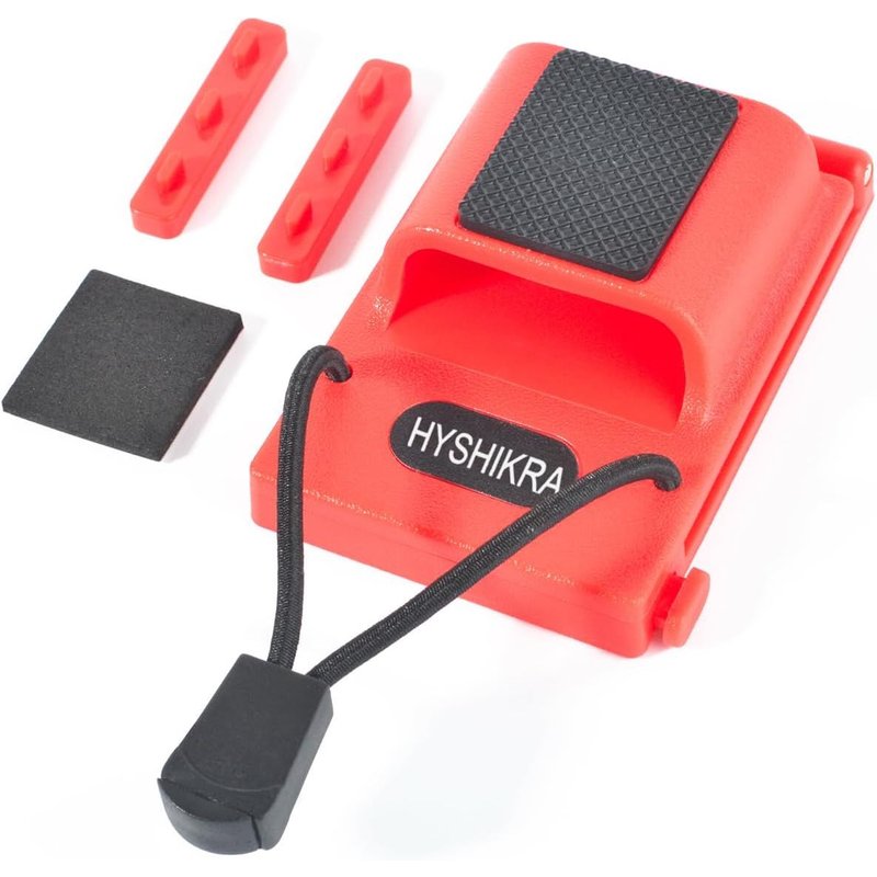 Walkie Talkie Belt Accessory Two-Way Belt for Portable Radio/Speaker,Microphone/Mobile Radio Speaker,Compatible with Kenwood Motorola Quansheng (Red)