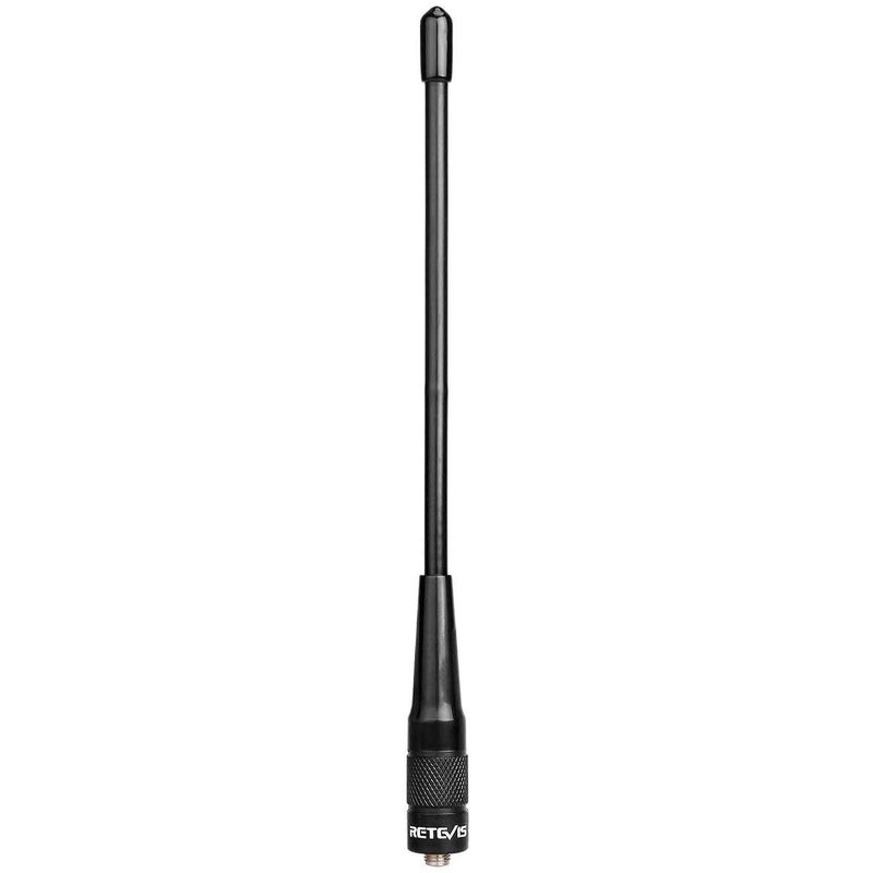 RHD701 Walkie Talkie Antenna VHF/UHF Compatible with UV-5R Plus BF-88E UV-5RTP BF-888S UV-5RA UV-5RB UV-5RC RT5 RT5R RT5RV RT86 Dual Band SMA-F High Gain Antenna (1Pcs)
