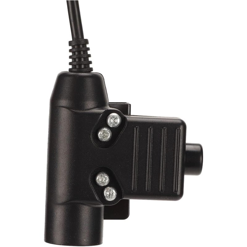 U94 PTT 2 Pin Walkie Talkie Adapter,Plug and Play Hands Free Push to Talk Adapter Connector for Alan for Nautico for Midland G5 G6 G7 G8 G9 G10 G12 Radio