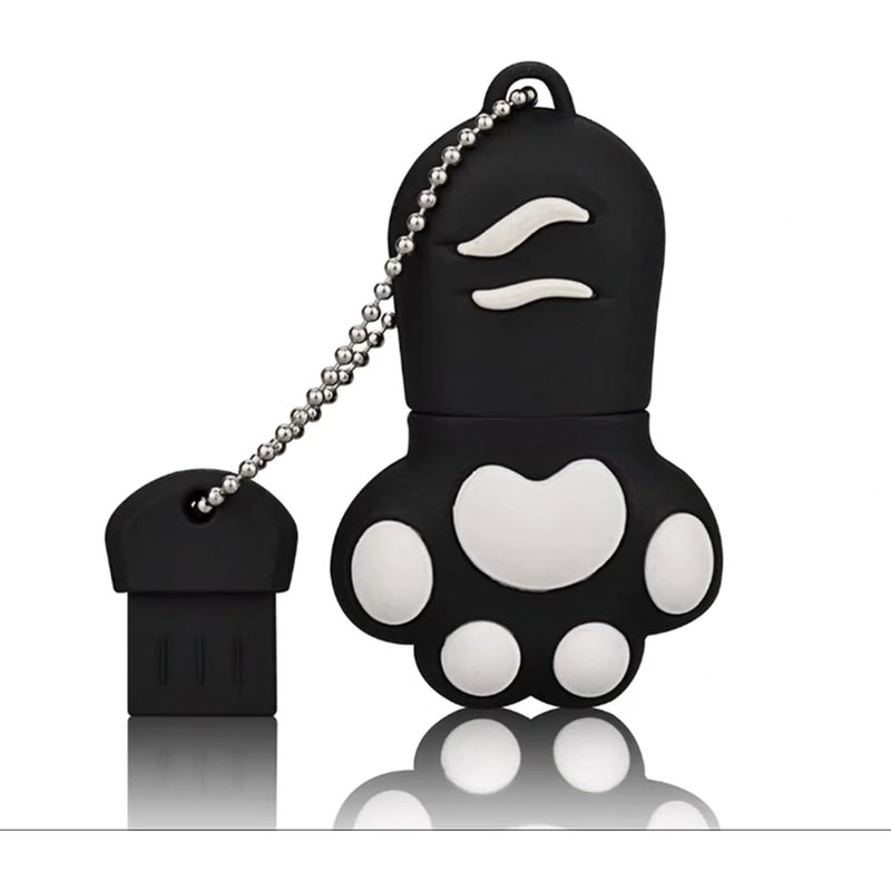 Clé USB 3.0 Flash Drive Cartoon Cat Paw Pen Drive Haute Vitesse Capacité réelle 16 Go Télécharger Storage USB Stick Pendrive