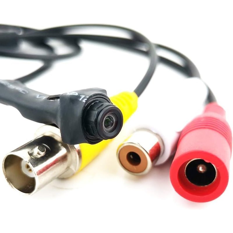 CCTV 1080P HD 2MP Starlight Mini Spy Security Camera AHD 2000tvl 1.8mm Wide View Angle 130 Degree Mini Hidden Surveillance Camera for DVR System 1080P 4 in 1 TVI/AHD/CVI/CVBS/960H