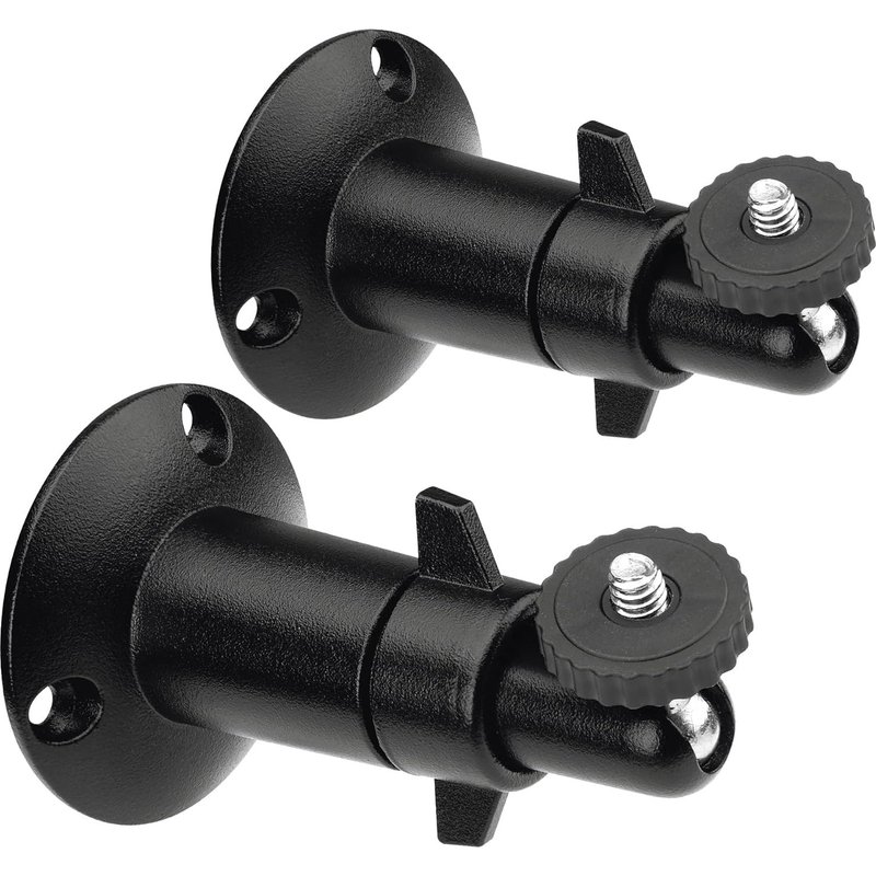 2X Wall Mount for Camera Compatible with Arlo,Compatible with Eufy,Compatible with Wyze-Aluminium Swivel Bracket with 1/4 Inch Thread,Indoor and Outdoor