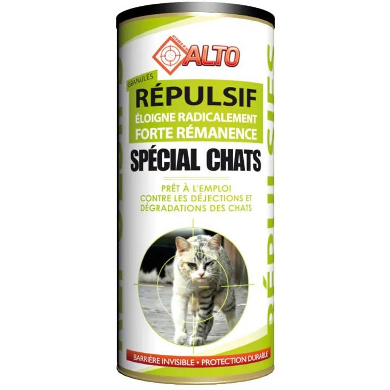 Répulsif Chats Granulés Alto 400g, 800g Ou 4 Kg
