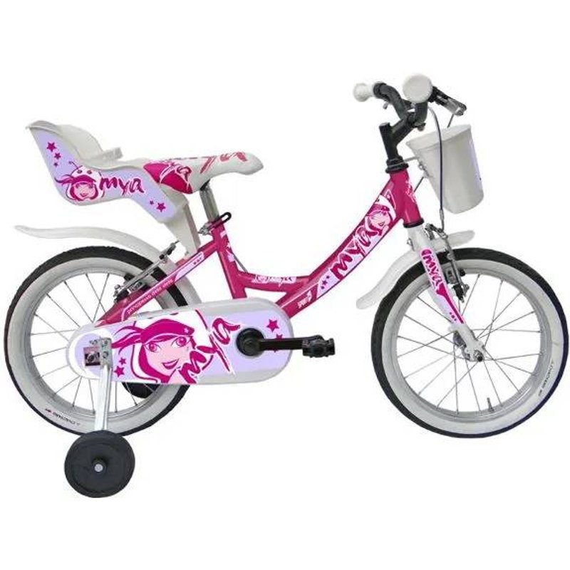 Bicicletta Bambina Sport 1 Fuxia 16 Pollici