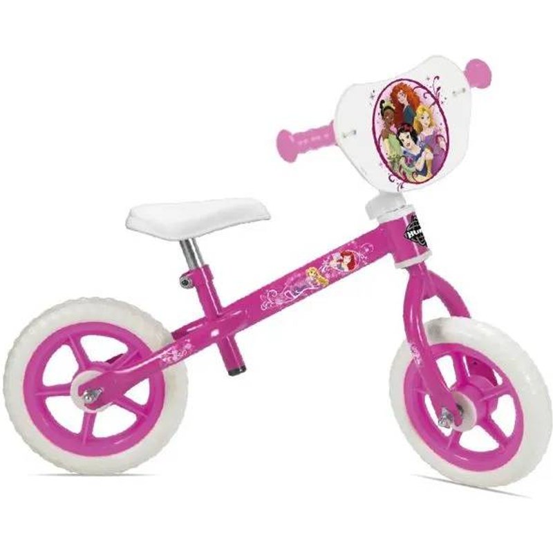 Bicicletta Balance Bike Bambina 10 Pollici Principesse Disney