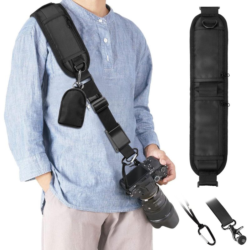 Camera Strap,Adjustable Nylon Camera Strap with Security Fastener Screws and Hanging Bags,Quick Shoulder Strap SLR Camera for SLR DSLR
