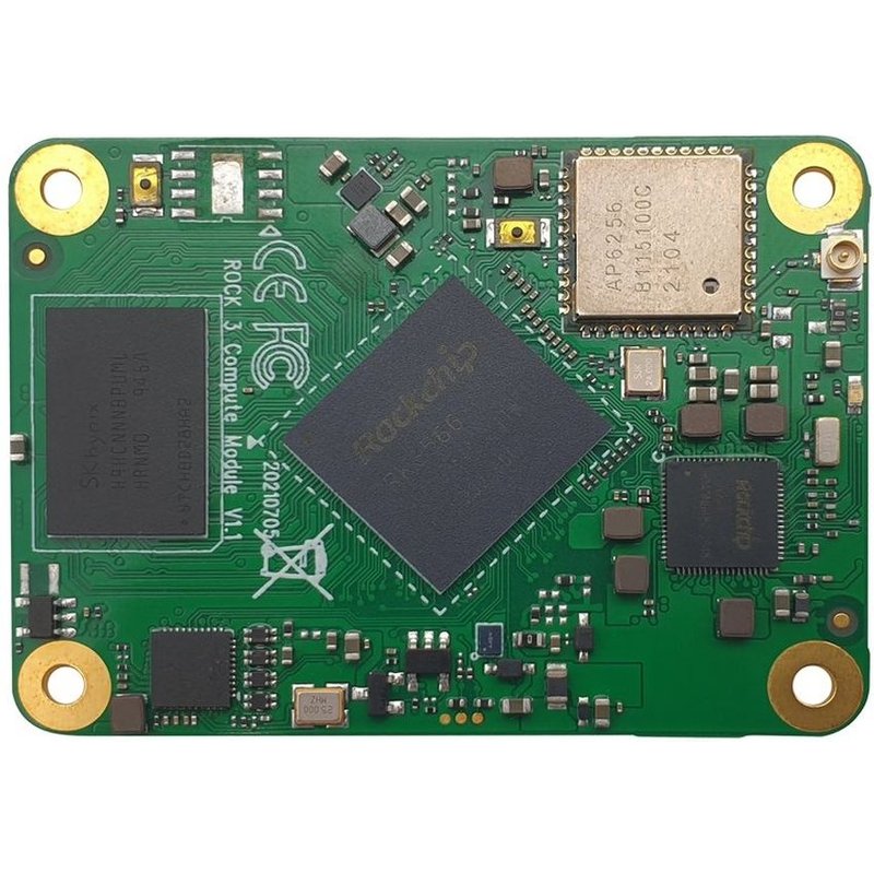 Allnet Radxa Cm3 Model A Rock3 Rk3566 Compute Module 2gb Ram /16gb Em