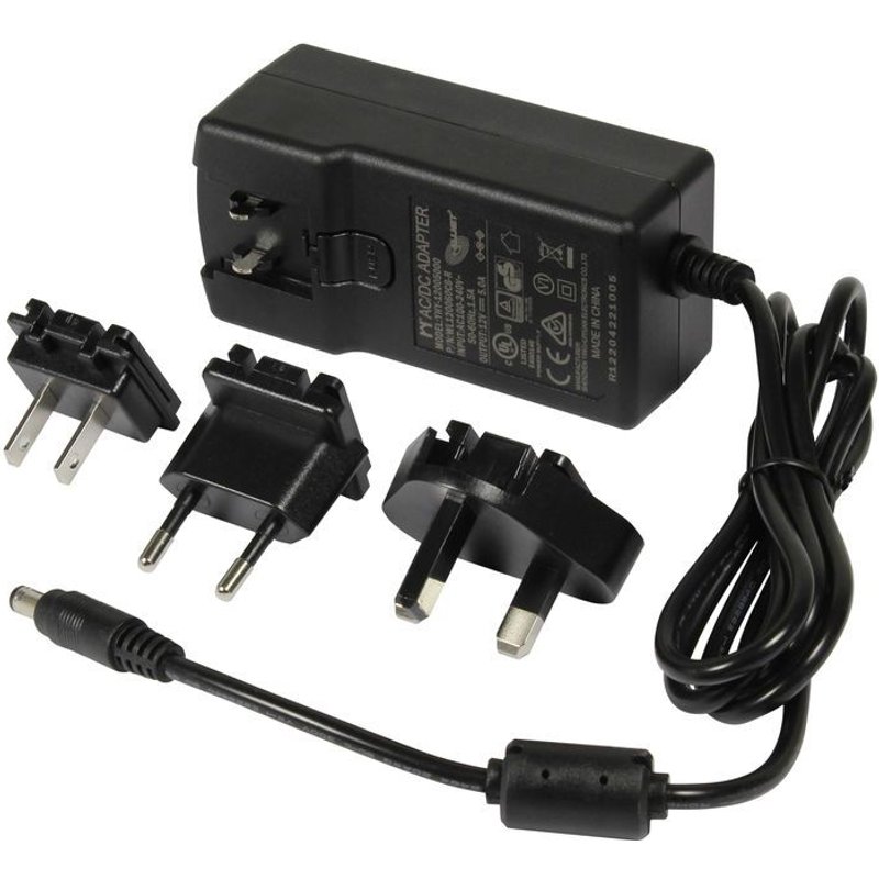 Z Allnet Ersatznetzteil 12v/5a Eu Type Schwarz Mit Adapter Eu,us,uk