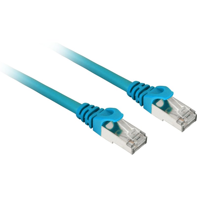 Sharkoon Câble de raccordement Sharkoon RJ45 Cat.7a SFTP (Bleu)