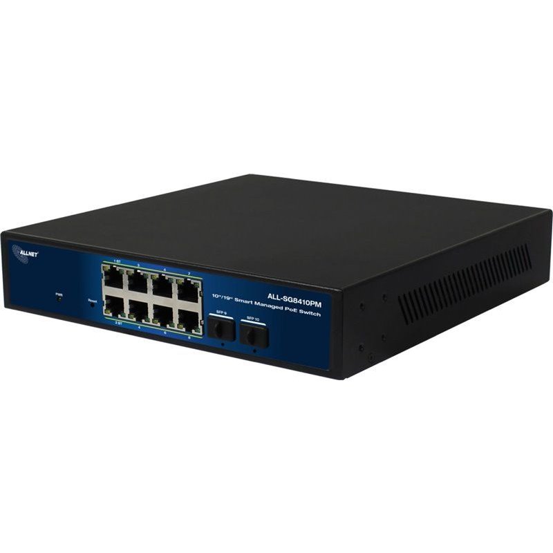 8 2p Allnet All-sg8410pm Poe M