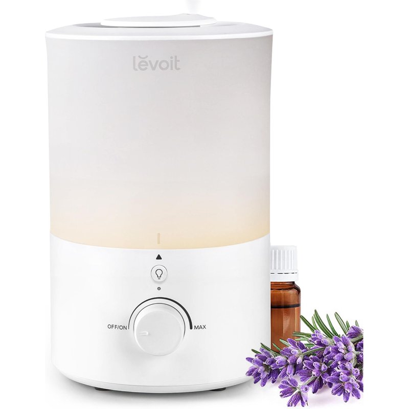 Levoit Dual 150 humidificateur Ultrasonic 3 L Blanc 25 W