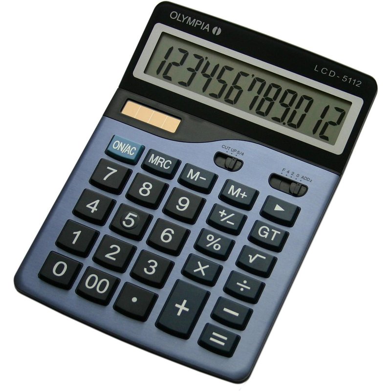 Olympia LCD 5112 calculatrice Bureau Calculatrice basique