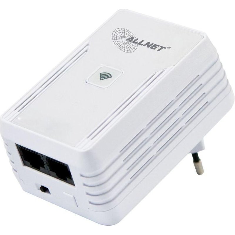 ALLNET ALL1682511V2 Adaptateur réseau CPL 500 Mbit/s Ethernet/LAN Wifi Blanc 1 pièce(s)