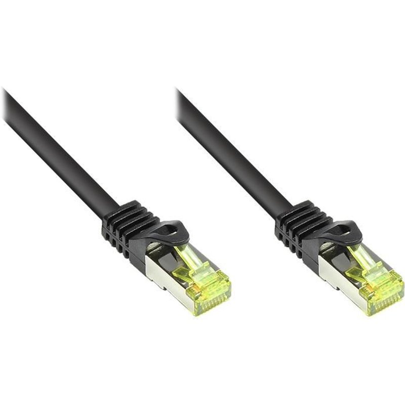 Alcasa 8070R-020S câble de réseau Noir 2 m Cat7 S/FTP (S-STP)