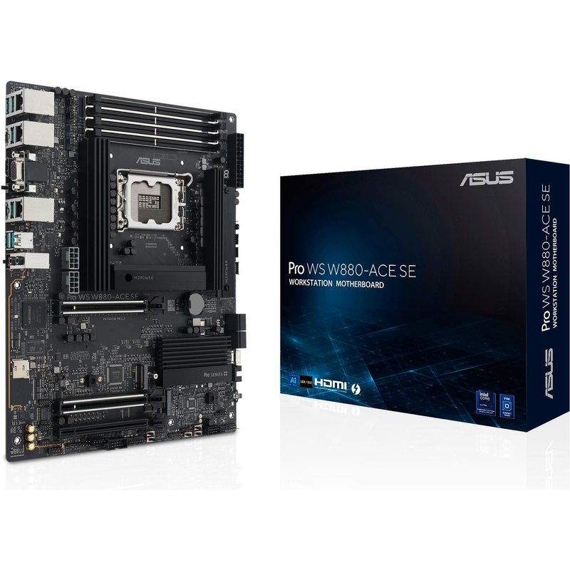 ASUS PRO WS W880-ACE SE Intel W880 LGA 1851 (Socket V1) ATX