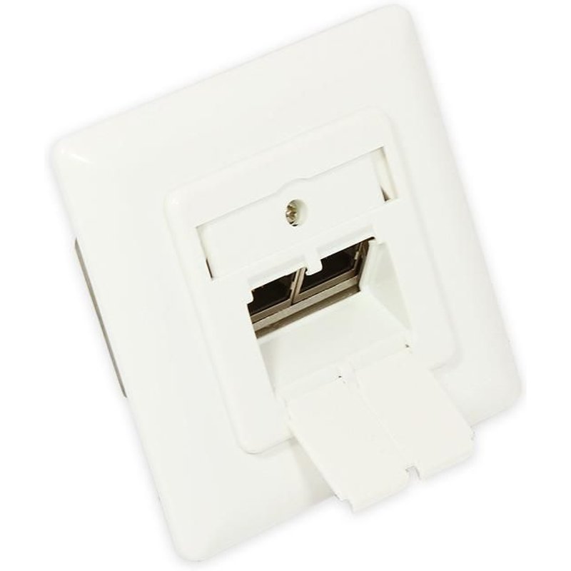 Alcasa GC-N0021 prise de courant RJ-45 Blanc