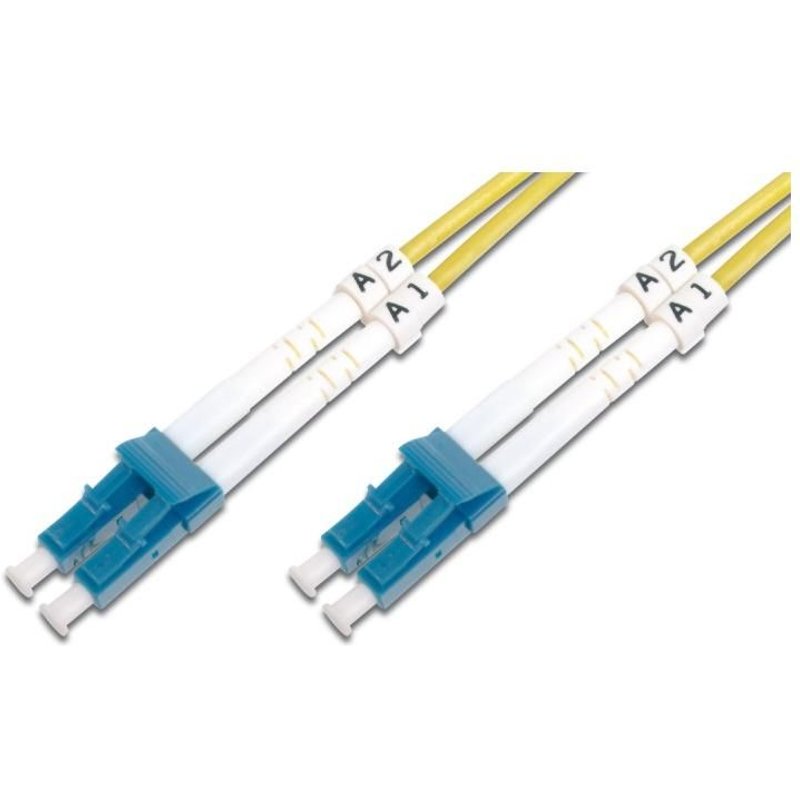 WP WPC-FP0-9LCLC-100 câble InfiniBand et à fibres optiques 10 m LC Jaune