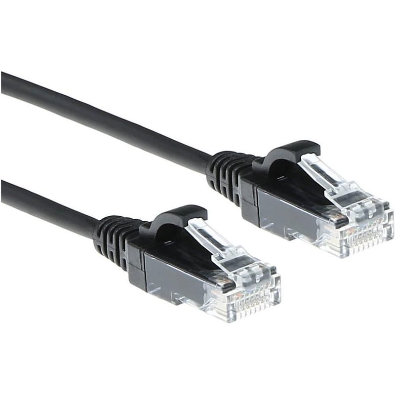 ACT DC9901 câble de réseau Noir 1 m Cat6 U/UTP (UTP)