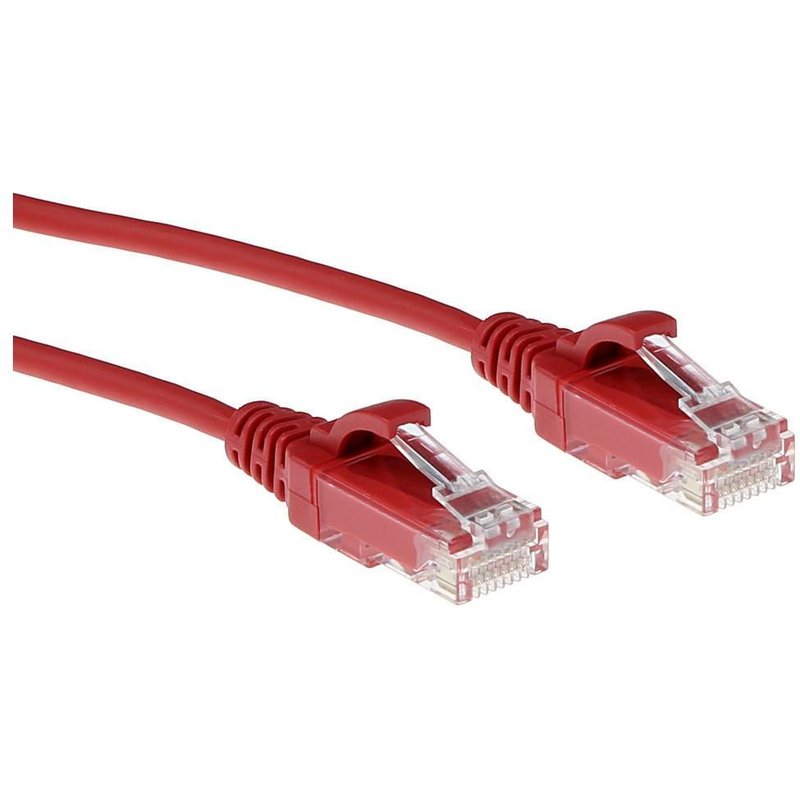 ACT DC9530 câble de réseau Rouge 0,15 m Cat6 U/UTP (UTP)