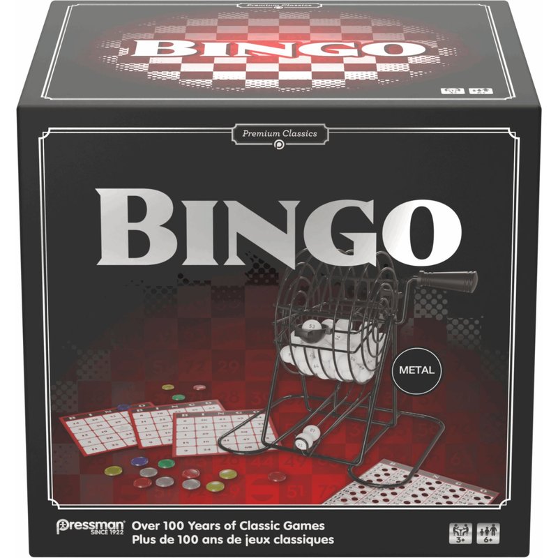 Goliath 933677.006 Jeu De Société Classic Bingo Deluxe 20 Min Fête