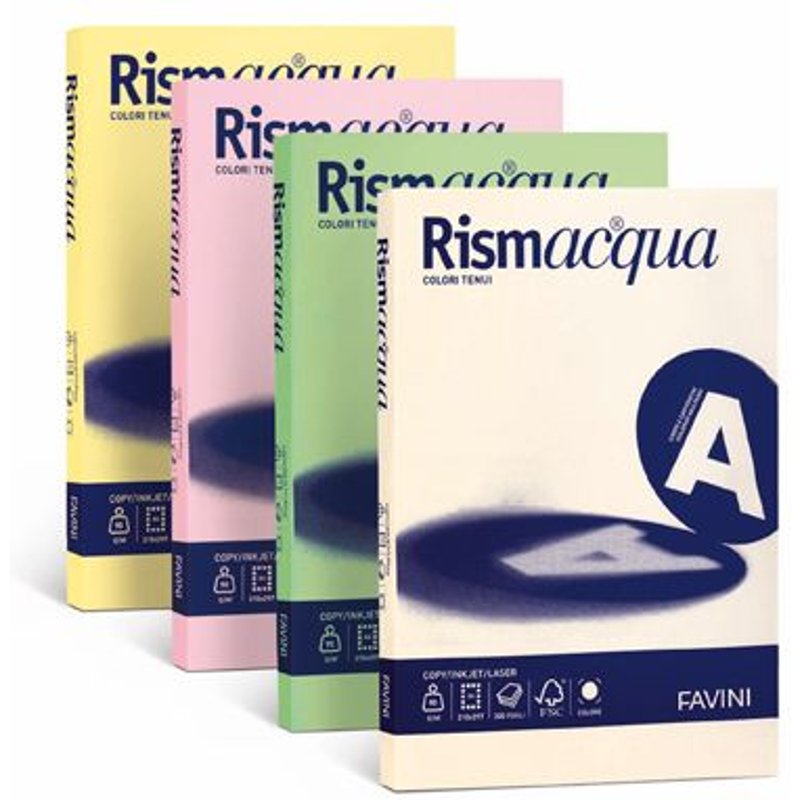 Favini Rismacqua papier jet d'encre A4 (210x297 mm) 200 feuilles Jaune