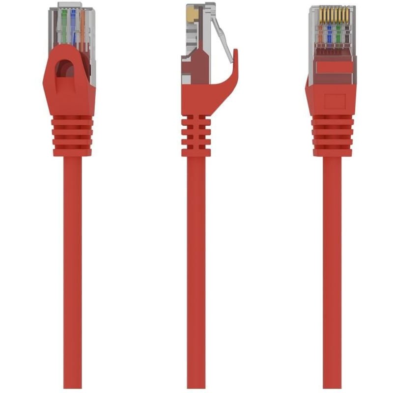 Gembird PP6U-1.5M/R câble de réseau Rouge 1,5 m Cat6 U/UTP (UTP)