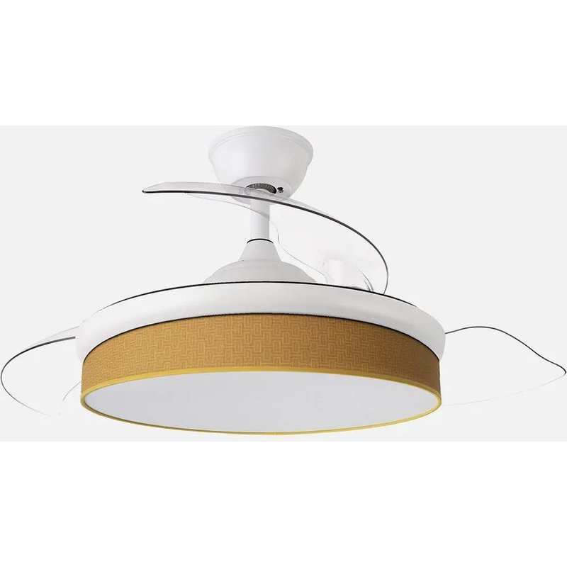 Fabrilamp Moda Transparent, Blanc, Jaune