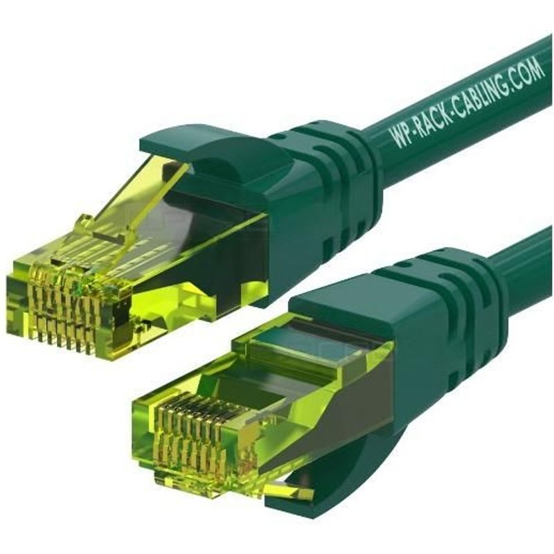 WP WPC-PAT-6AU030G câble de réseau Vert 3 m Cat6a U/UTP (UTP)