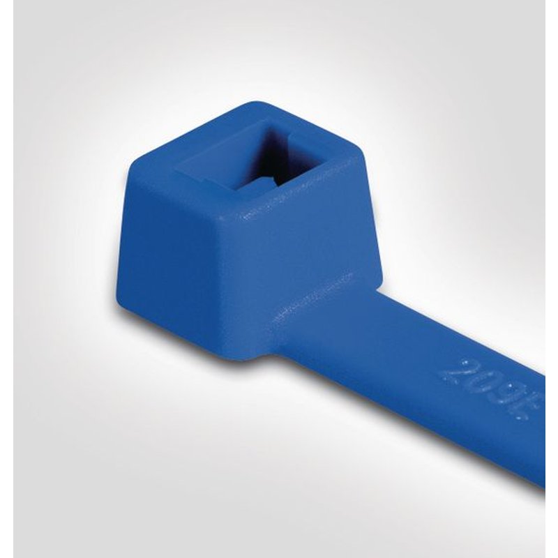 Hellermann Tyton T50R serre-câbles Polyamide Bleu 100 pièce(s)