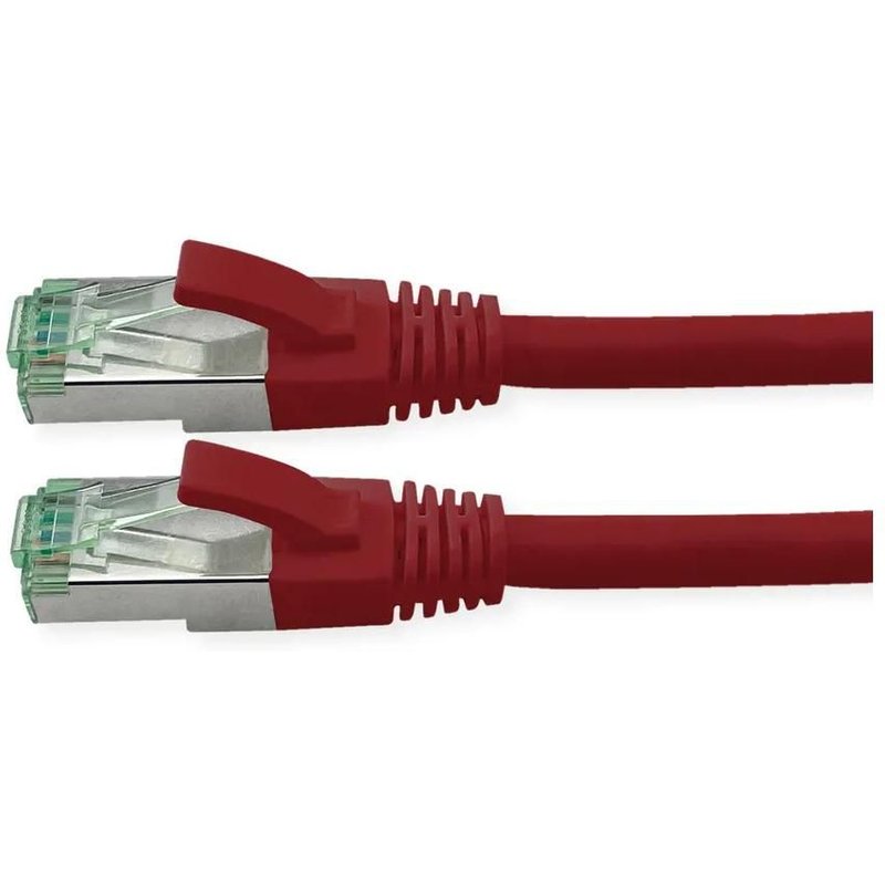 ROLINE Recycled Material 21.45.3216 câble de réseau Rouge 7 m Cat6a S/FTP (S-STP)