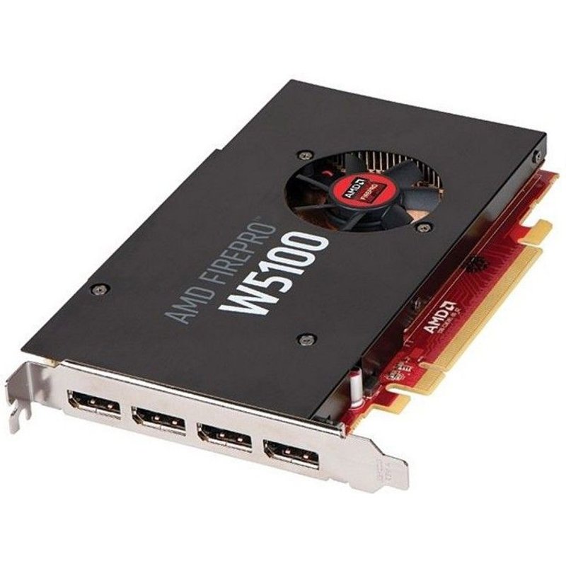 Carte AMD FirePro W5100 ATI-102-C58701 769574-001 769770-001 4Go 4x DisplayPort