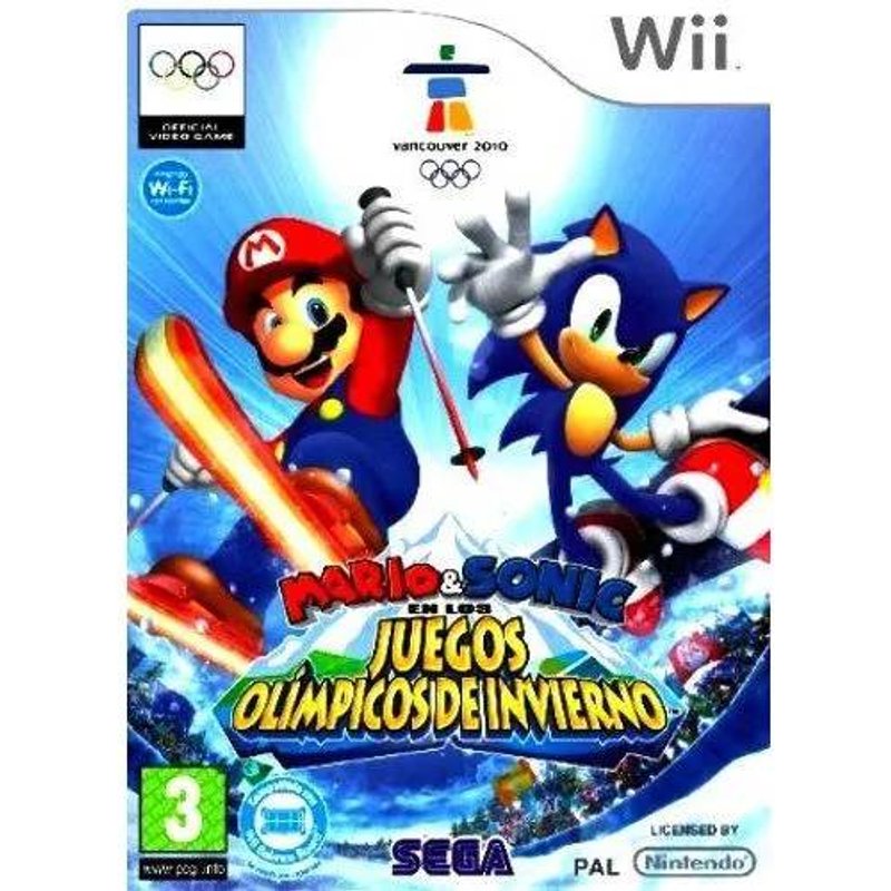 Mario Sonic Aux Jeux Olympiques D Hiver Import Espagnol