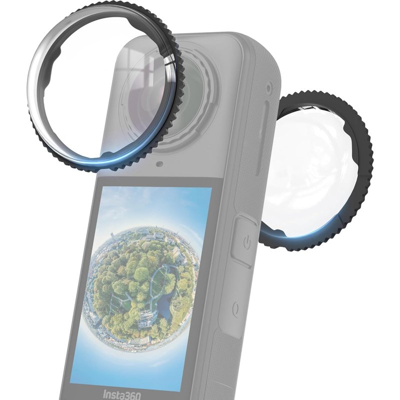 Standard lens cap is only for Insta 360X5,easy to install X5 accessory,9H hardness,anti-scratch function