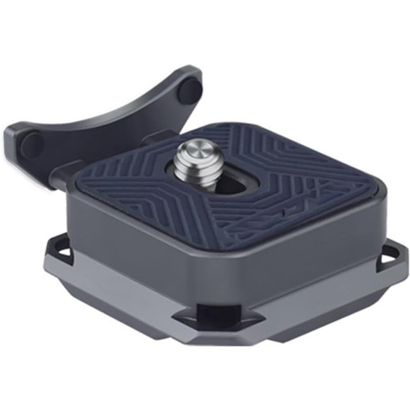 Anti-deflection quick mounting plate with 1/4 inch 3/8 inch screw,compatible with Arca Swiss standard dimensions for DSLR camera