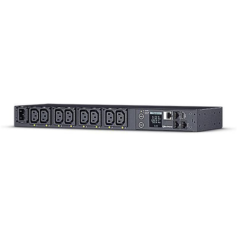 CyberPower PDU41004 unité de distribution d'énergie 8 sortie(s) CA 1U Noir