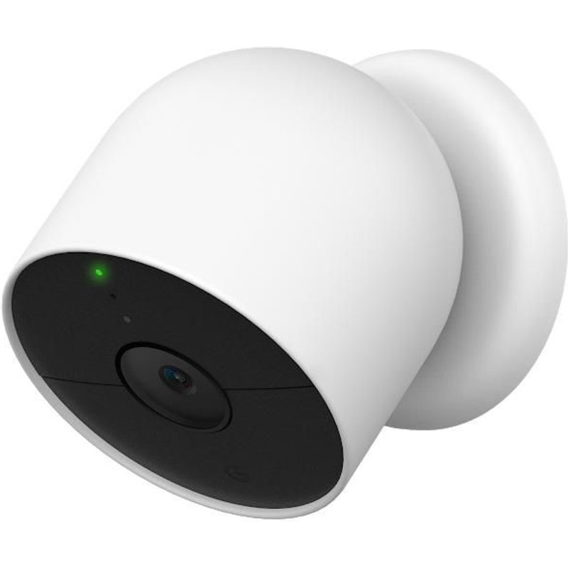 Google Nest Cam Caméra de sécurité IP Intérieure et extérieure 1920 x 1080 pixels Mur