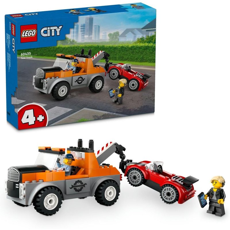LEGO City - La dépanneuse et la voiture de sport - 60435