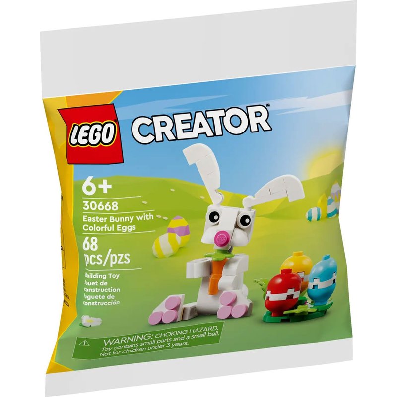 LEGO Creator - Le lapin de Pâques et les oeufs colorés (Polybag) - 30668