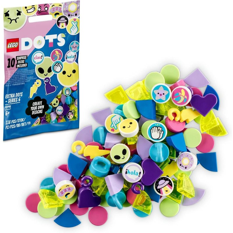 LEGO Dots - Tuiles de décoration DOTS - Série 6 - 41946