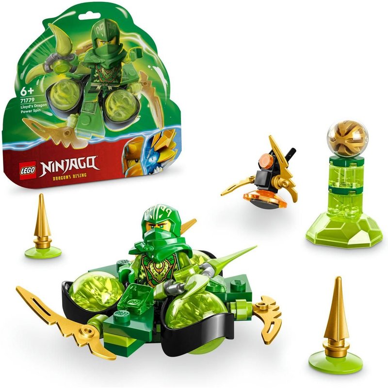 LEGO NINJAGO - Le tourbillon Spinjitzu : le pouvoir du dragon de Lloyd - 71779