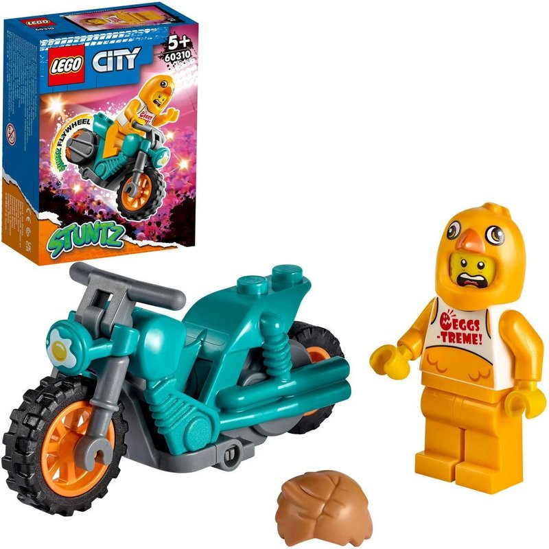 LEGO City - La moto de cascade du Poulet - 60310