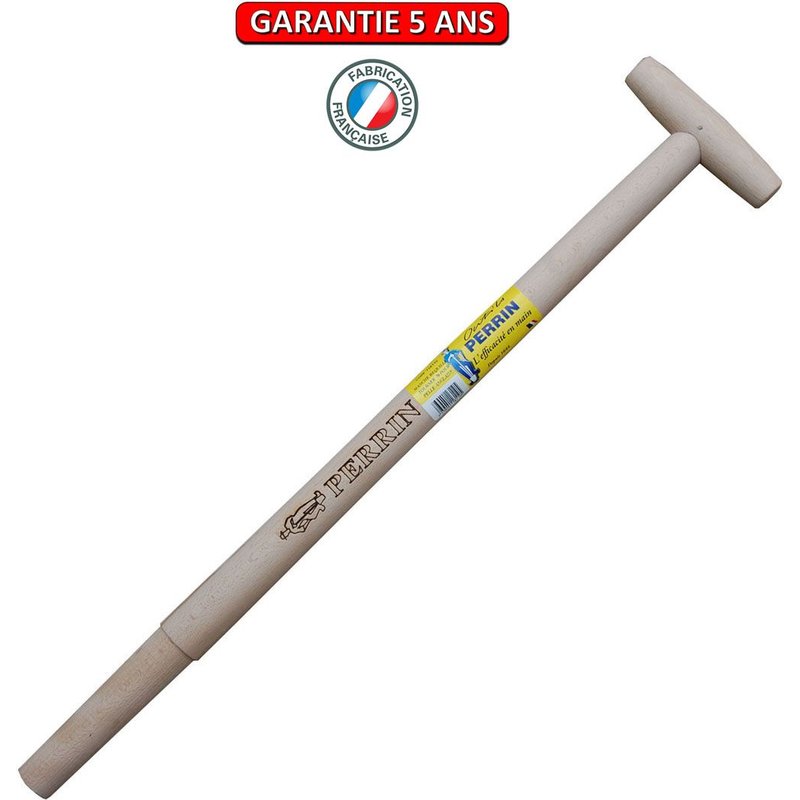 Manche béquille pour pelle anglaise tournée - 90 cm