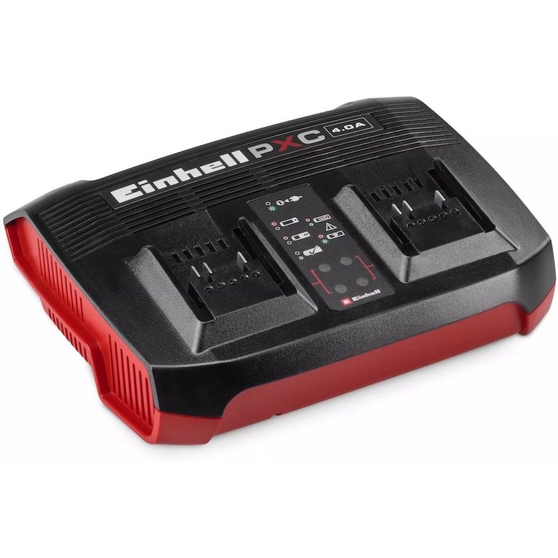 Chargeur double rapide ? Power X-Twincharger 4A - 18 V - 2 ports - LED - recharge simultanée