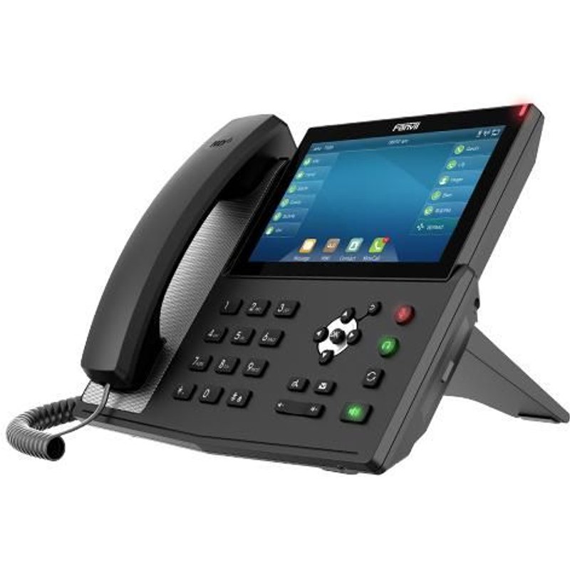 Fanvil X7 téléphone fixe Noir 20 lignes LED